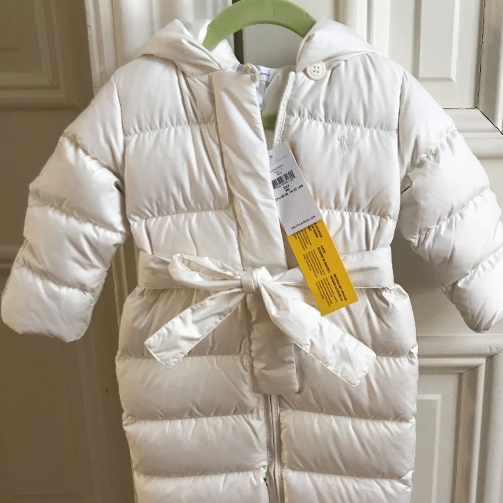NWT Ralph Lauren down snowsuit